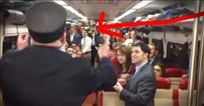 Train Conductor Leads Choir During Commute Surprise 