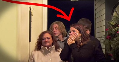 Grieving Family Returns Home To Amazing Christmas Surprise