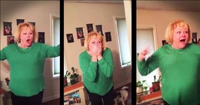 Grandma Gets The Surprise Of A Lifetime – WOW! 