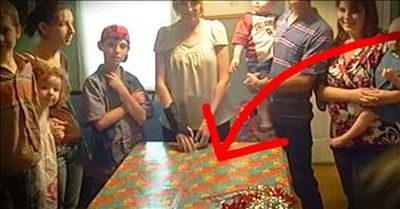 Military Son Hides In Box To Surprise Mom For Birthday 