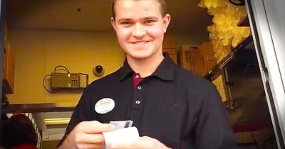 Chick-Fil-A Worker Responds To Why He’s So Happy