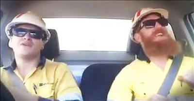 Tough Construction Workers Show Their Softer Side With Emotional Song 
