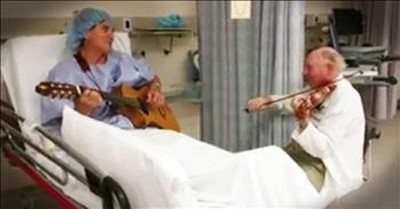 Surgeon Calms Patient's Nerves With Beautiful Instrumental Duet 