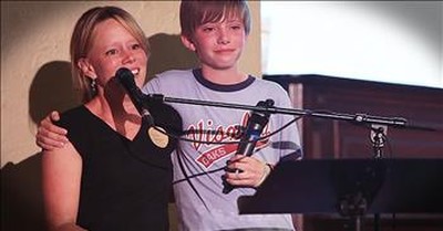 Sara Groves and Her Son Sing 'Wonderful World' 