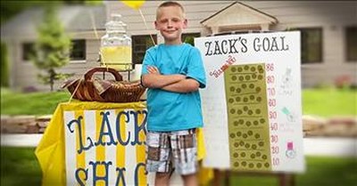 11-Year-Old Starts Lemonade Stand For A Good Cause 