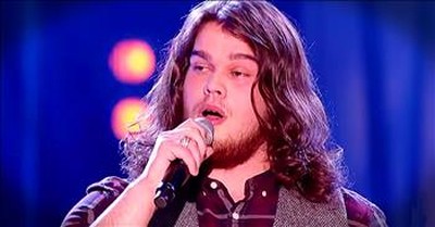 Incredible Voice From Young Man's Audition Will Take You By Surprise 