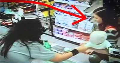 Store Clerk Grabbed Stranger's Baby Moments Before Mother Collapsed 