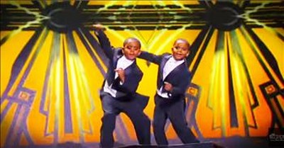 Tap Dancing Twins Are Dance Sensations! 