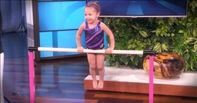 3-Year-Old Gymnastic Prodigy Will WOW You 