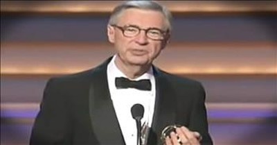 Mister Rogers' Powerful Acceptance Speech Will Leave You Feeling Blessed 