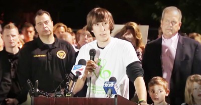Brother Of Slain Singer And Christian Speaks Words Of Peace At Vigil