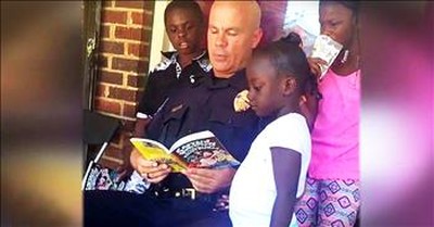 Kind-Hearted Police Officer Helps Community Through Acts Of Service 