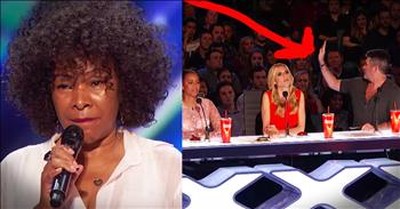 Simon Stops 62-Year-Old's Audition For 1 Amazing Reason 
