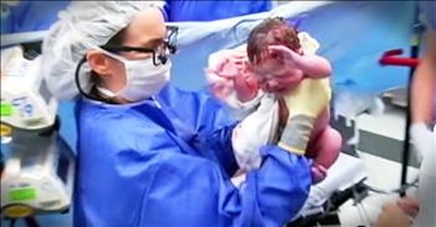 Miracle Baby Survives Risky Surgery While Still In Mother's Womb 
