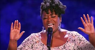 Woman's Amazing Second Audition Earns Standing Ovation 