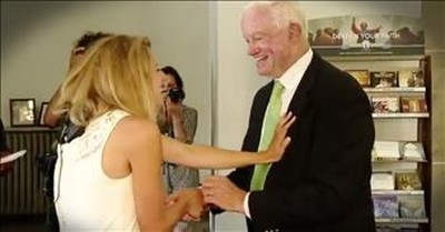 Bride Walked Down The Aisle By The Man With Her Father's Heart 