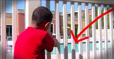 7-Year-Old Jumps In Pool To Save Toddler From Drowning 
