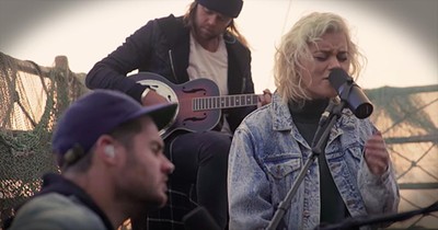 Hillsong United Performs 'Oceans' On The Sea Of Galilee