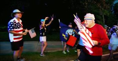 93-Year-Old Vet Started Running Across The Country To Remind People Of Freedom's Cost 