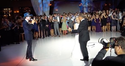 Tim McGraw Surprises Bride At Wedding With 'My Little Girl'