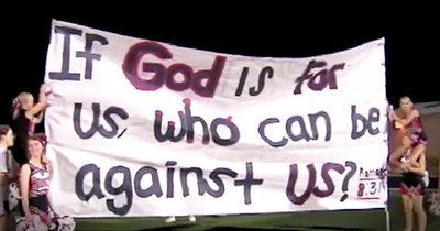Cheerleaders Banned From Using Bible Verses On Signs At Football Games
