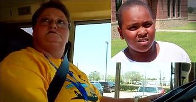 4th Grader Saves Bus Driver After Vertigo Episode Behind The Wheel 