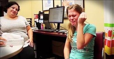 Young Girl Hears Mother's Voice For The First Time 