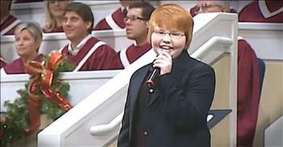 Young Boy Sings 'What a Lovely Name' In Church 