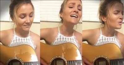 Daughter Performs For Mother Who Can't Sing After Stroke 
