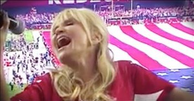 Broadway Singer Sings Soulful Rendition Of 'The National Anthem' 