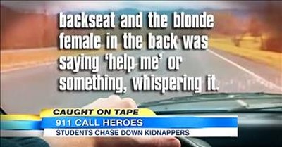 Teenagers Save Woman From Attempted Kidnapping 