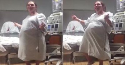Pregnant Woman Dances Through Her Labor Pains 