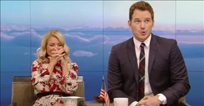 Actor Chris Pratt Steps Up After Accidentally Giving Away Prize On Live TV 