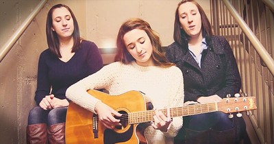 Amazing Grace - The Wood Sisters (Live in a Stairwell)