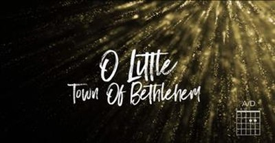 'O Little Town (The Glory Of Christmas)' - New Christmas song from Matt Redman 