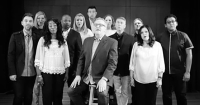 A Cappella Group Performs 'Mary Did You Know' With Songwriter