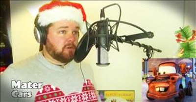 1 Man Sings Christmas Songs In Disney Character's Voices 