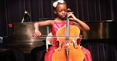 Little Girl Stuns With Her Incredible Cello Playing 