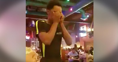 God Tells Customer To Pour Love On His Waiter 