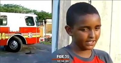 2 Young Boys Run Into Burning House To Save Children Inside 