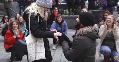 This 'Can't Stop the Feelin'' Flash Mob Proposal Will Have You Dancing Along