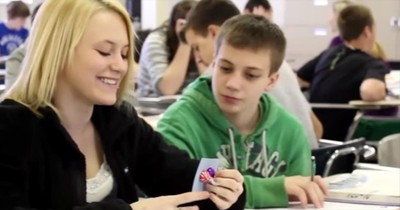 Determined Students Send Compliment Grams To End School Bullying