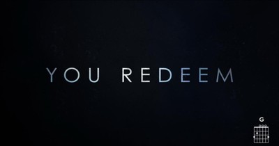Aaron Shust - You Redeem (Lyrics And Chords)