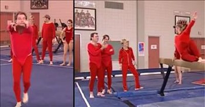 Comedians Jeff Foxworthy, Larry the Cable Guy and Bill Engvall Hilariously Head to the Gym In Red Spandex 