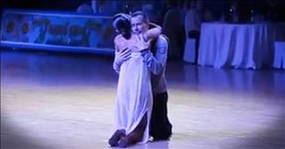 Blind Dancer Brings The Emotion With Ballroom Performance 