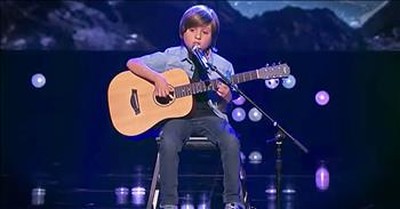 Incredible 8-Year-Old Guitarist Performs 'Blackbird' 