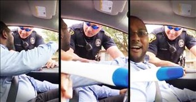 Cop Helps Wife Pull Off Epic Pregnancy Announcement 