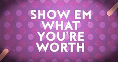 'What You're Worth' - Inspiring Mandisa Lyric Video 