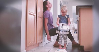 Normal Day For Mom Is Extraordinary For Baby Girl
