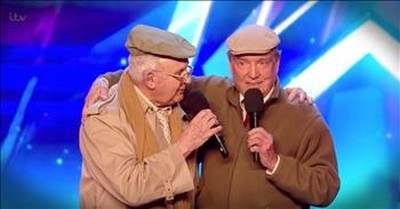 Elderly Best Friends Audition With 'You Make Me Feel So Young'  